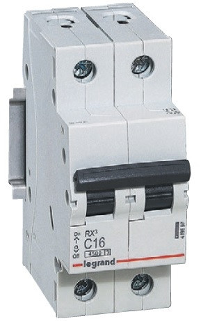 Legrand RX3 2P тип C 6A 4,5кА 2M Автоматический выключатель - фото 1 - id-p147595981