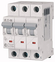 EATON HL 3P 10A, ТИП С, 4,5кА, 3М Автоматический выключатель