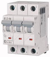 Eaton HL 3P 6A, тип B, 4,5кА, 3М Автоматический выключатель