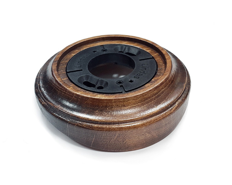 Рамка 1-я на бревно Орех лакированный, Lindas