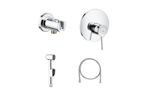 Набор для гигиенического душа Grohe BauClassic, фото 2