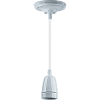 Декоративный подвесной светильник Navigator NIL-SF03-001-E27 60Вт 1м. керамика  белый