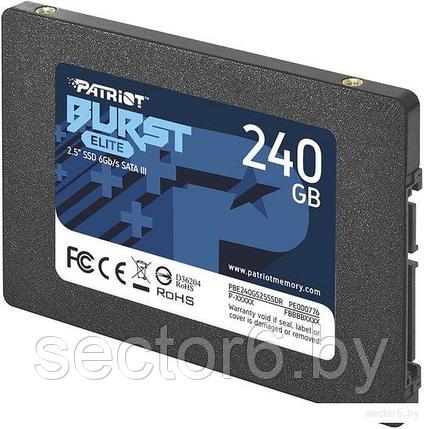 Patriot Burst Elite 240GB PBE240GS25SSDR, фото 2