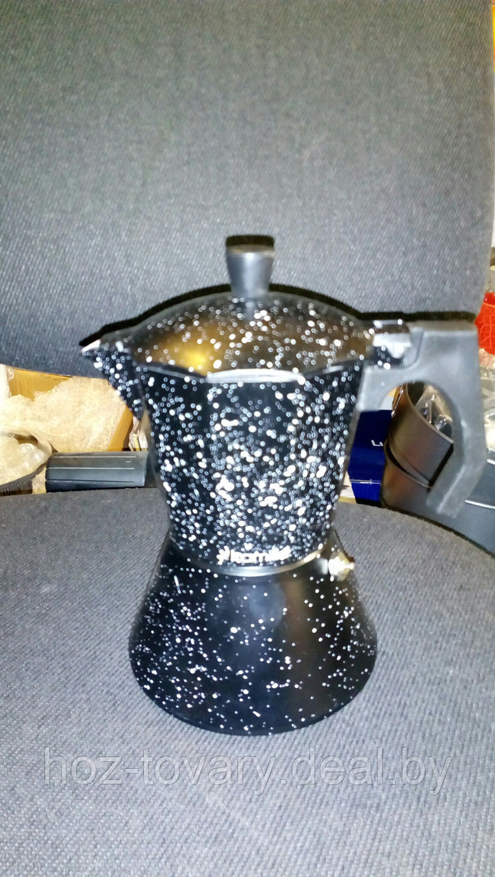 Гейзерная индукционная кофеварка Kamille на 12 чашек арт. KM 2514MR