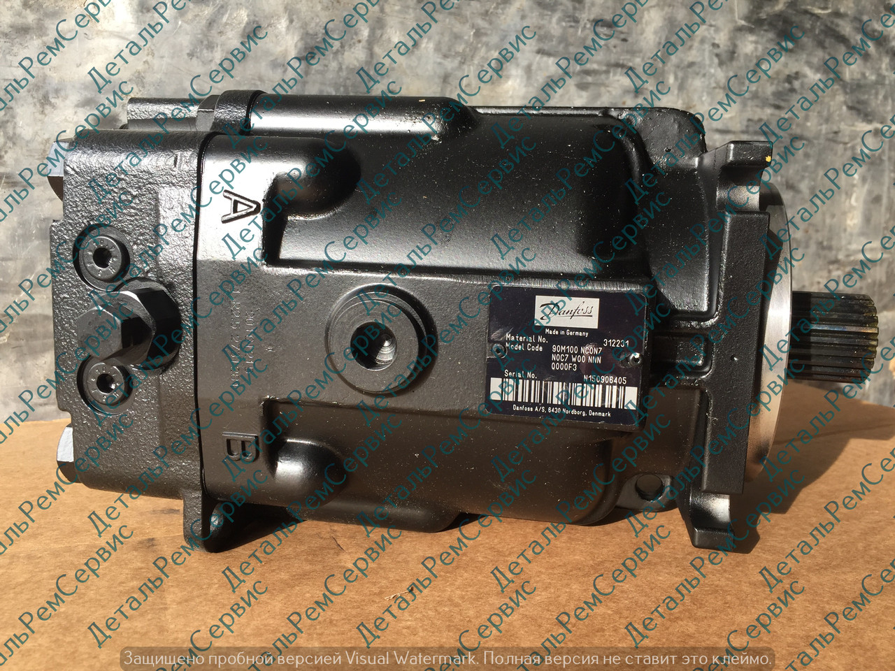 Гидромотор привода питающего аппарата КВС-2-0604210 - фото 1 - id-p147647331