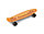 0151/2 Скейтборд, пенниборд 56 см PENNY с LED подсветкой, Долони (Doloni), оранжевый, фото 2