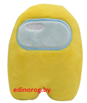 Мягкая игрушка Амун Ас Among Us Желтый 20 см.