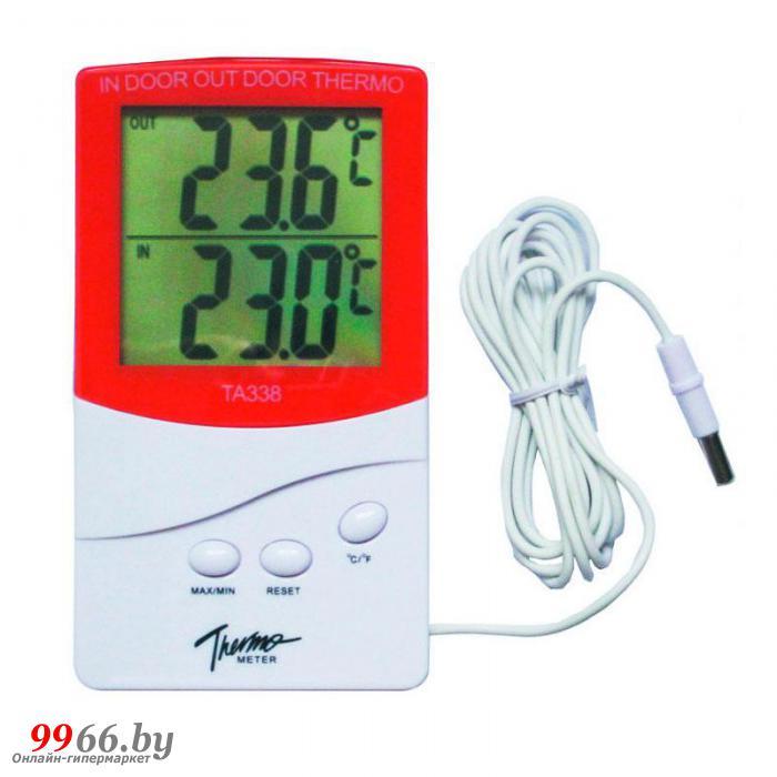 Комнатный электронный термометр с выносным датчиком S-Line TA 338