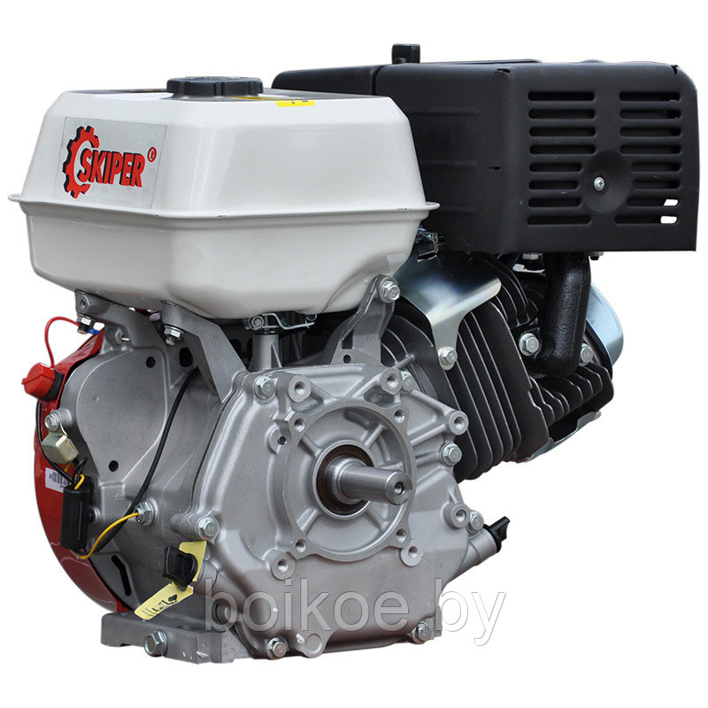 Двигатель бензиновый Skiper N188F(K) (13 л.с., вал 25 мм, шпонка) - фото 2 - id-p147657532