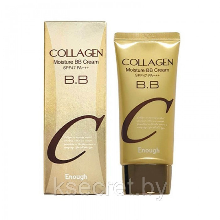 [ENOUGH] Тональный крем для лица BB/КОЛЛАГЕН Collagen Moisture BB Cream SPF47 PA+++, 50 мл - фото 1 - id-p147659621