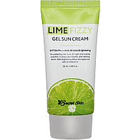 Солнцезащитный крем для лица с экстрактом лайма Secret Skin Lime Fizzy Gel Sun Cream SPF50+ PA+++ ,50 мл