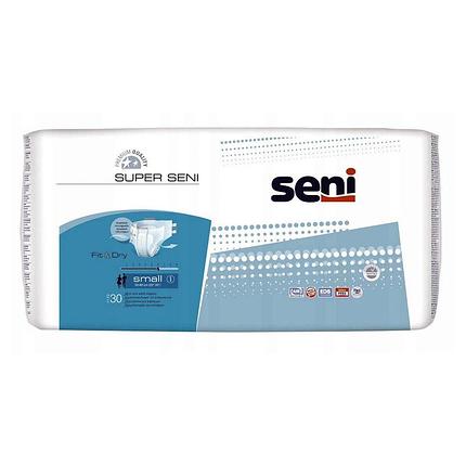 Подгузники для взрослых SUPER SENI /small 1, 55-80 см, 30шт./, фото 2