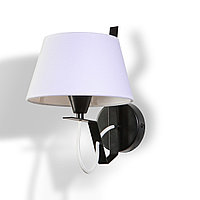Настенный светильник бра "Соната" 40012 N&B Light черный, белый.