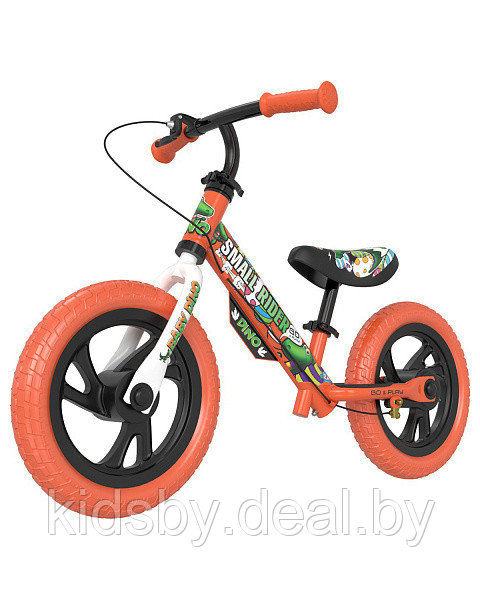 Детский беговел Small Rider Motors EVA Cartoons (оранжевый) Dino - фото 6 - id-p147663273