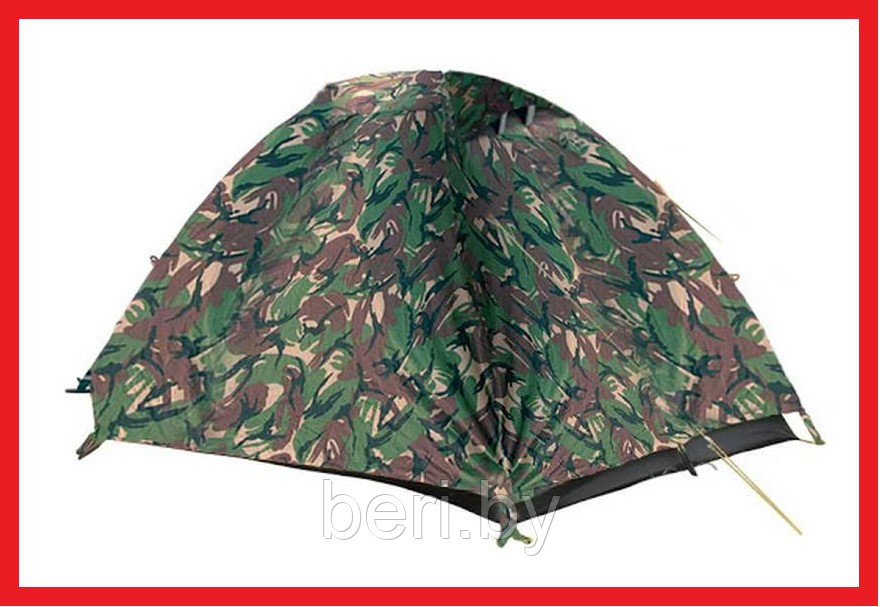 TLT-008 Палатка туристическая двухместная Tramp Lite Hunter 2, Camouflage, 2-х местная - фото 4 - id-p147693090