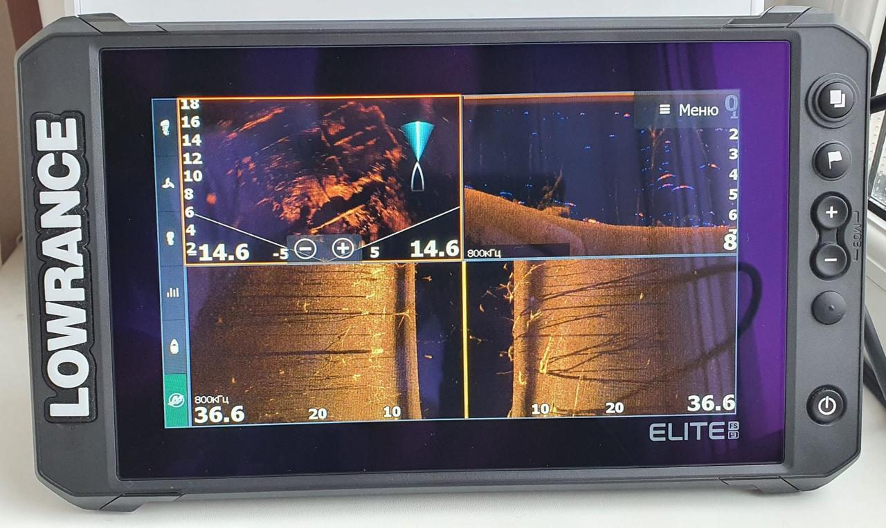 Эхолот Lowrance Elite FS™ 9 с датчиком Active Imaging 3-in-1 + Карты Беларуси 2023