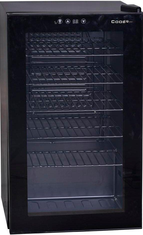 Шкаф холодильный со стеклом COOLEQ TBC-65 черный - фото 1 - id-p147704333