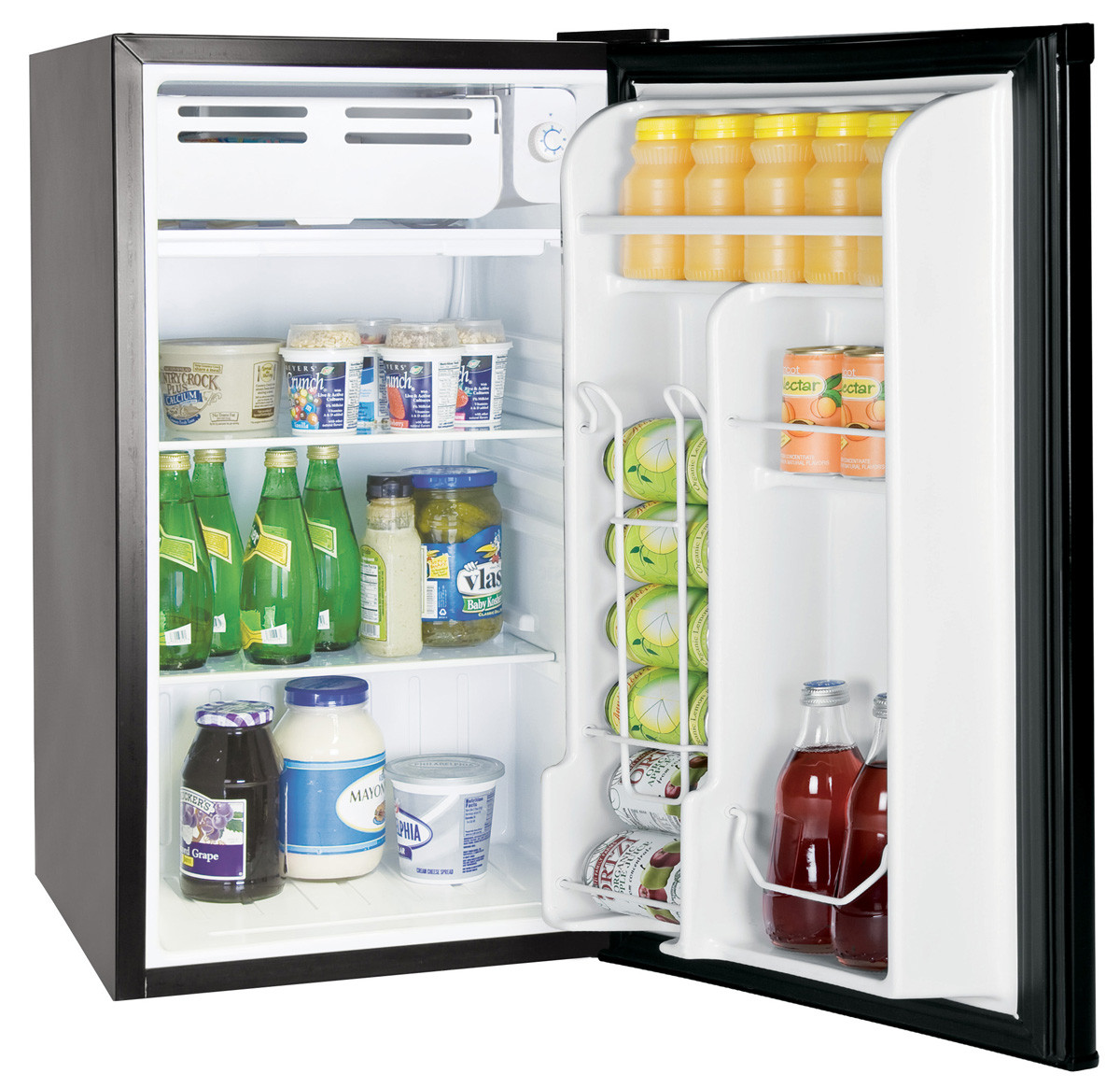 Шкаф холодильный с глухой дверью COOLEQ TBC-90S черный - фото 1 - id-p147704382