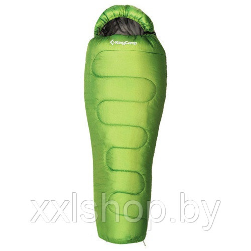Спальный мешок KingCamp Trek 450L (-20С) 3193 green (левая) - фото 1 - id-p147712290
