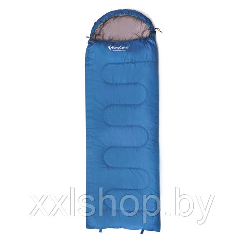 Спальный мешок KingCamp Oasis 250 (-3С) 3121 blue (левая) - фото 2 - id-p147713431