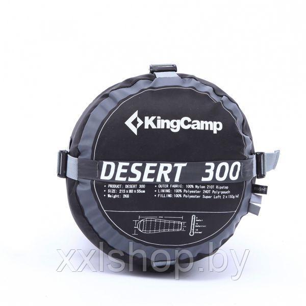 Спальный мешок KingCamp Desert 300 (-15С) 3138 blue (правая) - фото 3 - id-p147738930