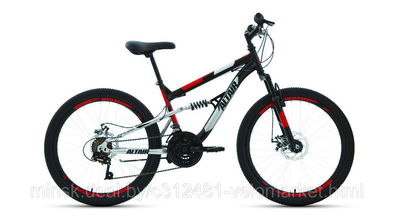 Велосипед ALTAIR MTB FS 24 disc (2021) - фото 2 - id-p147740705