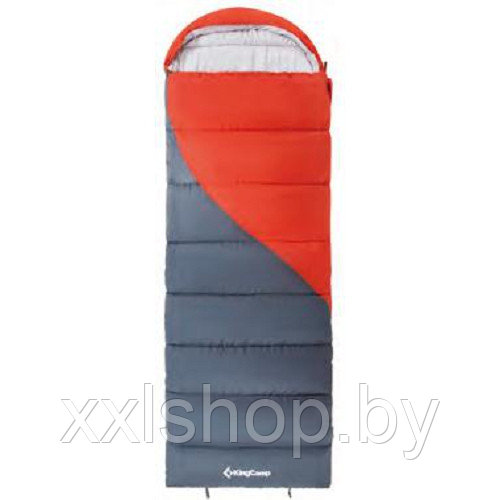 Спальный мешок KingCamp Valley 330 -4C 3211 orange (правая) - фото 1 - id-p147744161