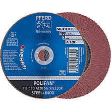 Лепестковые шлифовальные диски POLIFAN (SGP ZIRKON-CURVE) PFERD.