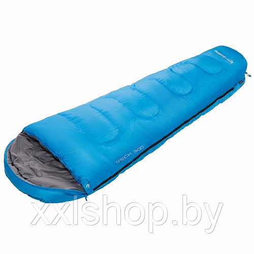 Спальный мешок KingCamp Treck 300XL -10С 3232 blue (левая)