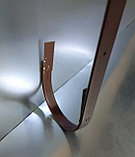 Кронштейн желоба вертикальный коричневый, фото 3