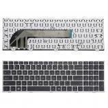 Клавиатура для ноутбука HP ProBook 4540, 4540S, 4545S (черная c серой рамкой)