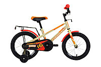 Велосипед детский Forward Meteor 16" серый/оранжевый