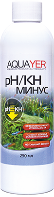 AQUAYER pH/KH минус 250мл