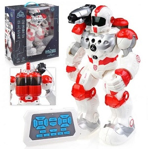 Интерактивная игрушка робот-пожарный ZYA-A2747 пультовод, сенсорное управление - фото 2 - id-p113230369