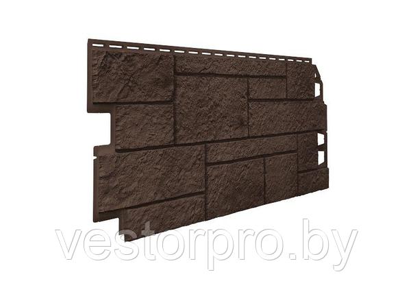 Фасадная панель VOX Vilo Sandstone песчаник Dark brown темно-коричневый, фото 2