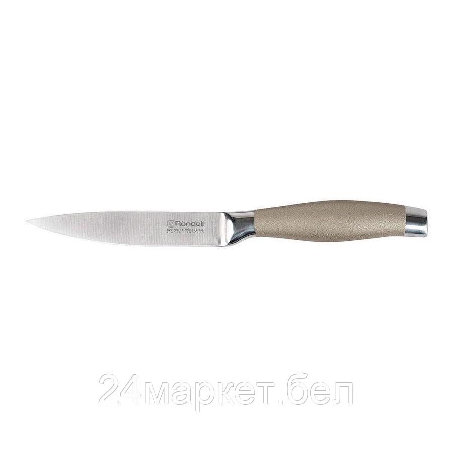 Кухоннные ножиRD-1360 Набор ножей 3 шт + ножницы + блок Stylet Rondell (BN) - фото 5 - id-p136838896