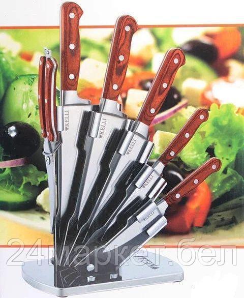 Кухоннные ножиKL-2121 Набор кухонных ножей Kelli - фото 1 - id-p141697341