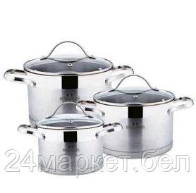 BC-2063 Набор посуды, 6пр из нержавеющей стали BELLA CUCINA