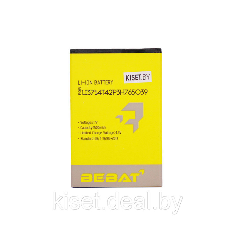 Аккумулятор BEBAT Li3714T42P3h765039 для ZTE Blade AF3 / A3 / A5 / A5 Pro / AF5 - фото 1 - id-p147755481