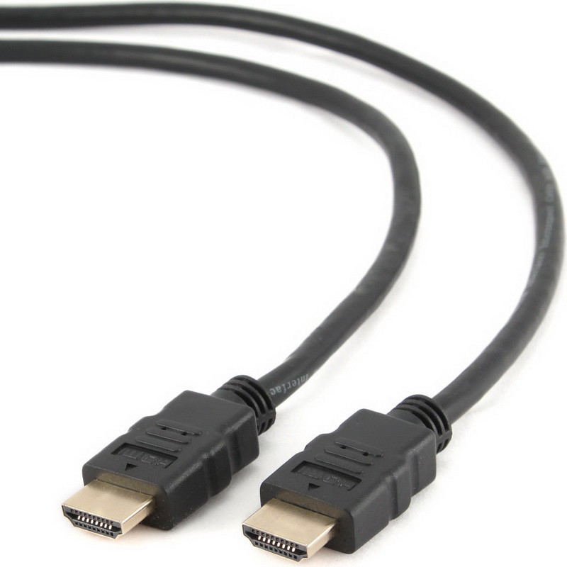 Кабель HDMI - HDMI v1.4, папа-папа, 0,3 метра, черный 555175