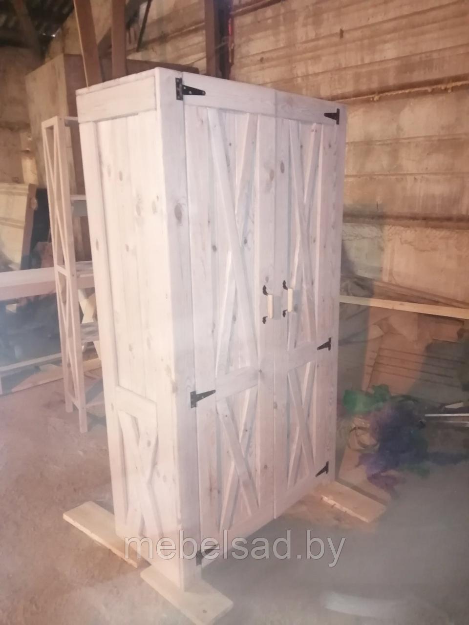 Шкаф деревянный "Прованс Супер" Д1000мм*В1800мм*Г600мм
