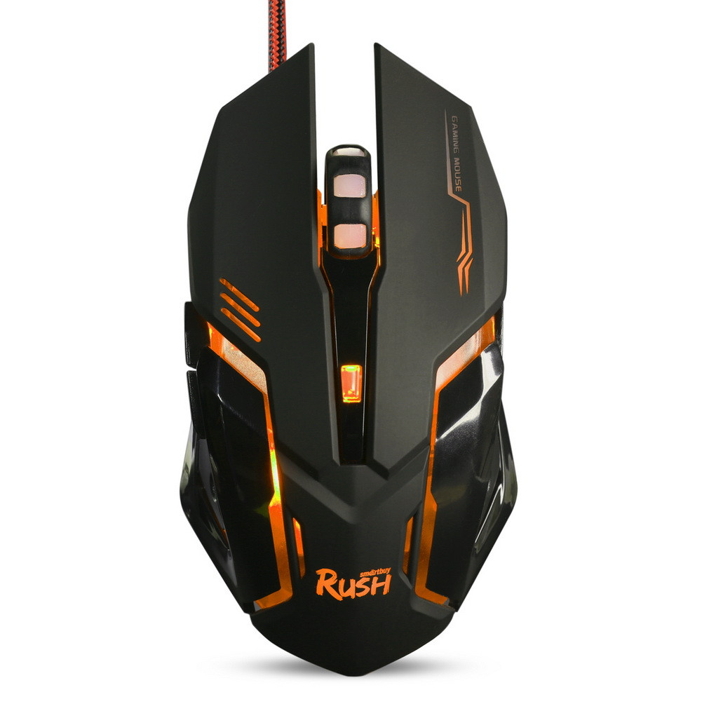 Мышь игровая проводная Smartbuy RUSH Matrix черная (SBM-723G-K)/40