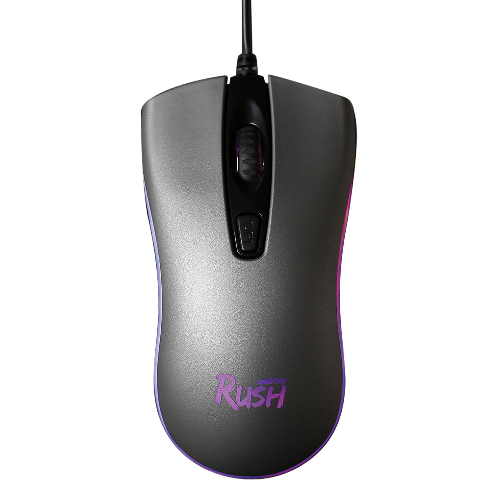 Мышь игровая проводная Smartbuy RUSH Phantom металл (SBM-713G-G) / 100
