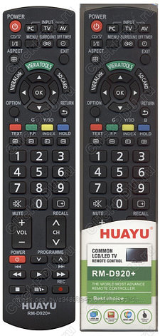 Универальный пульт для TV PANASONIC RM-D920+3D (HUAYU), фото 2