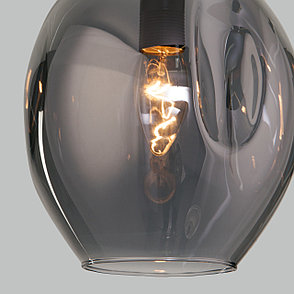 50195/1 черный жемчуг Подвесной светильник со стеклянными плафонами, фото 2