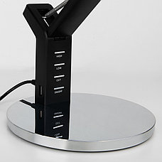 80426/1 черный/серебро Светодиодная настольная лампа с сенсорным управлением, фото 2