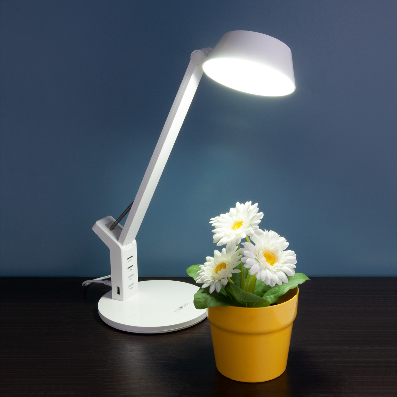 80426/1 белый Светодиодная настольная лампа с сенсорным управлением - фото 4 - id-p147874670