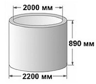 Кольцо стеновое колодца КС 20-9