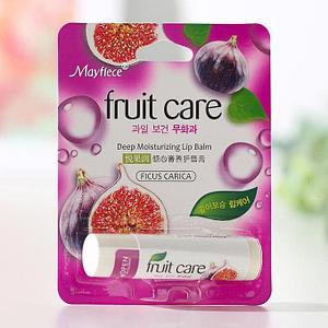 Губная гигиеническая помада (бальзам для губ) Mayfiece 5,5 гр Fruit Care Аромат Инжира