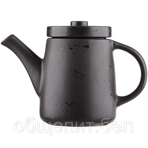 Чайник конический «Оникс»; керамика; 0,5 л; черный - фото 1 - id-p147882977